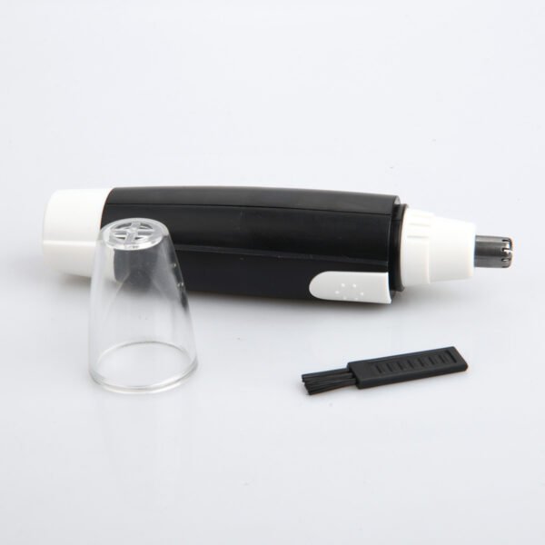 Electric Nose Hair Trimmer for Men & Women – Waterproof Rotary Shaver with Safety Blade