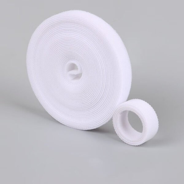 06d8352d9ba9f88d404fa557c468a1ce Velcro Cable Organizer Tape 5M – Reusable Wire Management Strap, Hook & Loop Roll, T-Shaped Cable Tie