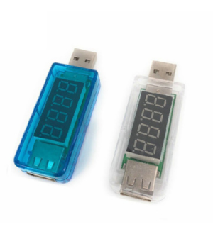 USB Charging Current & Voltage Tester Detector — Portable USB Power Meter