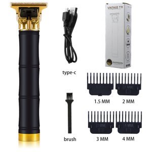 0fbf5641693892a7ec8eeeee8fe509ea-2-300x300 USB Rechargeable Cordless Hair Trimmer – Portable Clipper with 4 Guide Combs