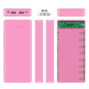 Power Bank Case 8×18650 – DIY External Battery Pack Enclosure (Without Battery)