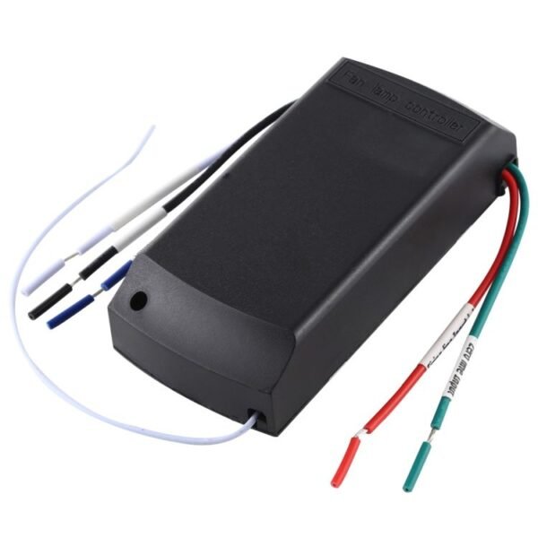 Universal Ceiling Fan Lamp Remote Control Kit | Adjustable Wind Speed Transmitter & Receiver – 1 Set