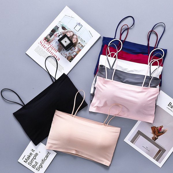 Stylish Ice Silk Slim Padded Bra – Comfortable & Breathable