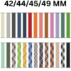 Apple Watch New Color Braid Solo Loop Nylon Elastic Strap for 42/44/45/49mm