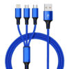 3-in-1 Fast Charging USB Cable – Compatible with Apple, Android & Type-C Devices