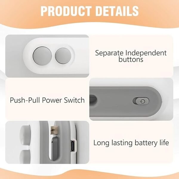 USB Rechargeable 2-in-1 Mini Bag Sealer & Heat Cutter – Keep Snacks Fresh & Secure