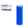 14500 3.7V 1300mAh Lithium-ion Rechargeable Battery