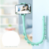 Universal Flexible Lazy Phone Holder with 360° Rotation – Cute Worm Design