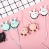 Cute Cartoon Rabbit Wired Earphone with Microphone – 3.5mm Jack
