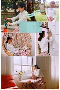 Universal Flexible Lazy Phone Holder with 360° Rotation – Cute Worm Design