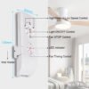 Universal Ceiling Fan Lamp Remote Control Kit | Adjustable Wind Speed Transmitter & Receiver – 1 Set