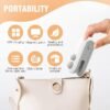 USB Rechargeable 2-in-1 Mini Bag Sealer & Heat Cutter – Keep Snacks Fresh & Secure