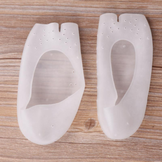 Moisturizing Gel Heel Socks – Soft Silicone Foot Care Sleeves for Cracked Heels, Dry Skin & Heel Protection (1 Pair)