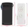 Universal Ceiling Fan Lamp Remote Control Kit | Adjustable Wind Speed Transmitter & Receiver – 1 Set
