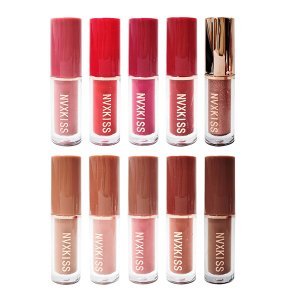 12 Color Matte Liquid Lipstick Set – Long-Lasting & Smudge Proof