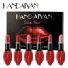 Handiyan Matte Finish 6-in-1 Lipstick Set – Long-Lasting Bold & Natural Shades