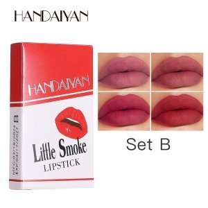 HANDAIYAN Little Smoke Lipstick Set 4pcs