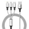 3-in-1 Fast Charging USB Cable – Compatible with Apple, Android & Type-C Devices