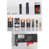 BT-168 Universal Battery Tester – Portable Voltage Checker for AAA, AA, C, D, 9V & Button Cell Batteries