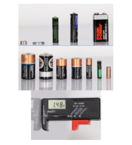 BT-168 Universal Battery Tester – Portable Voltage Checker for AAA, AA, C, D, 9V & Button Cell Batteries