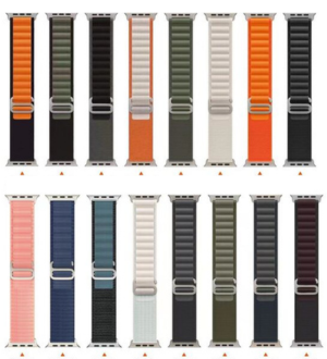 Metal Alpine Nylon Strap Band for KD99, HW8, DT8, S8 Max, T800, W68, TW8, HW8, Watch 8 Ultra, GS8 Ultra, N8, ZD8, Ultra Watch Series