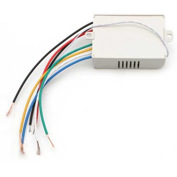 Wireless 4-Channel Remote Control Switch for Lamps – ON/OFF Receiver & Transmitter