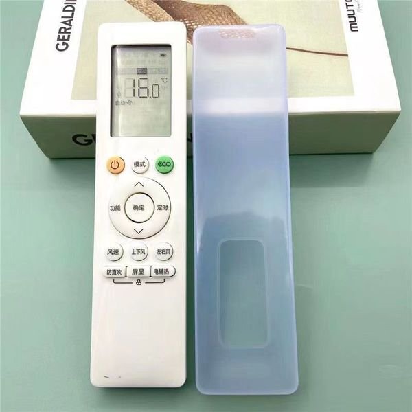 f327ab5731c56ea3062654a4285eb319 Silicone Protective Cover for Air Conditioner Remote | Transparent Remote Control Case (19.5 × 5 × 1.7 cm)