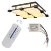 Wireless 4-Channel Remote Control Switch for Lamps – ON/OFF Receiver & Transmitter