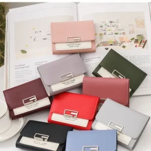 Forever Young Premium Wallet (Ladies' Edition) – Compact PU Leather Mini Purse