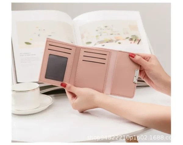 Forever Young Premium Wallet (Ladies' Edition) – Compact PU Leather Mini Purse