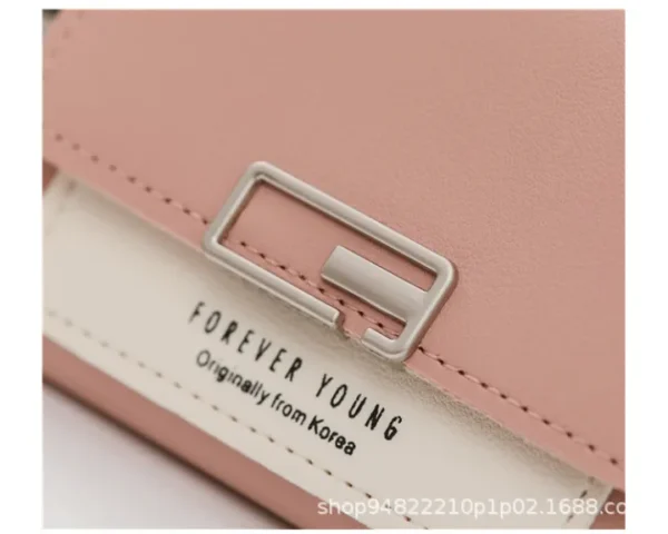 Forever Young Premium Wallet (Ladies' Edition) – Compact PU Leather Mini Purse