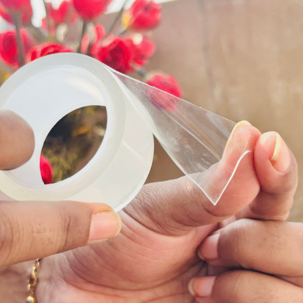 Double-Sided Tape – Strong Adhesive Mounting Tape for Home, Office & DIY Use