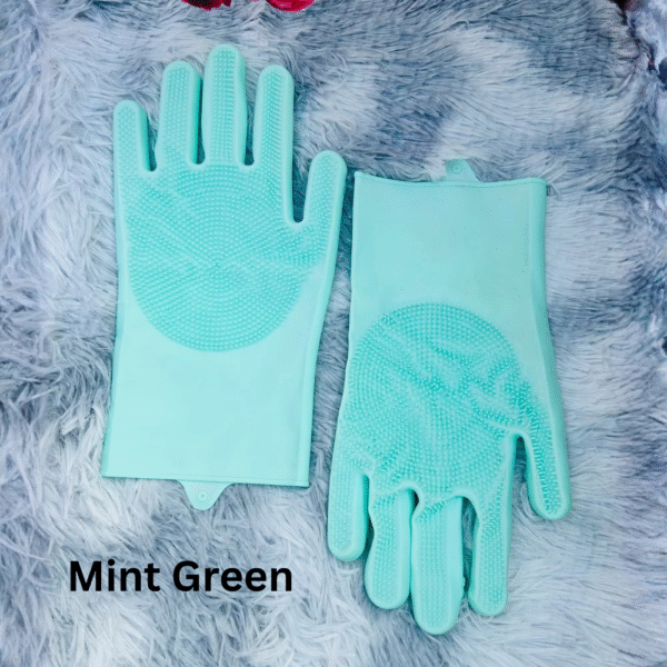 4 (2 জোড়া) ম্যাজিক ডিশওয়াশিং গ্লাভস